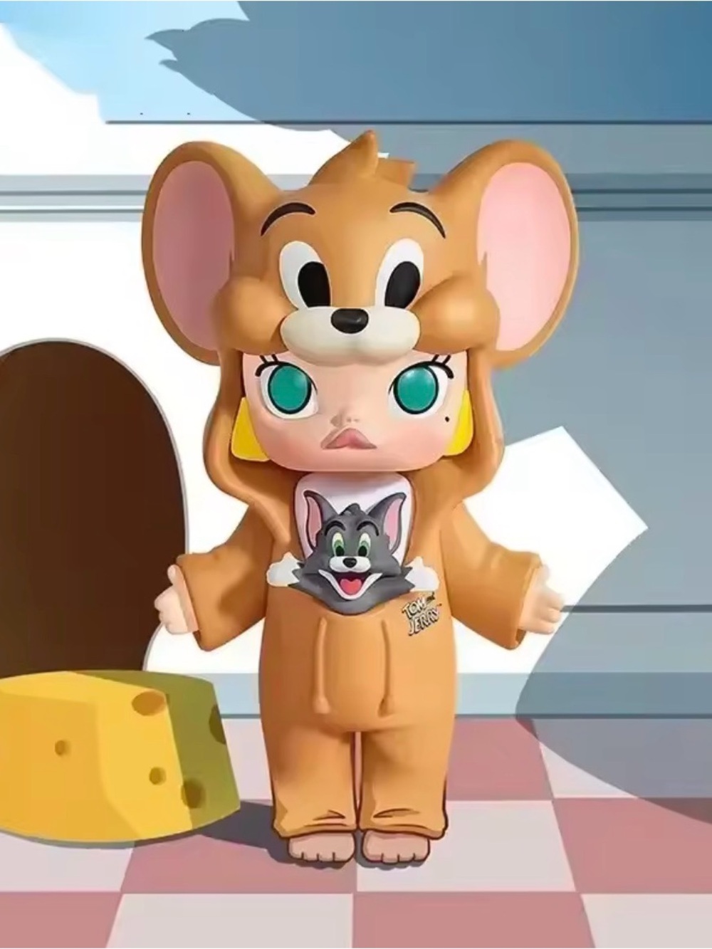 Molly x Warner Brother 100th Anniversary Collectible Figure with Jerry and Tom!